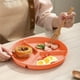 thumbnail image 5 of Plato de Cena Plástico Circular Dividido (10 Pulgadas) | Diseño Moderno Seccionado | Resistente al Calor y Reforzado | Ideal para Desayunos, Frutas y Comidas, 5 of 6