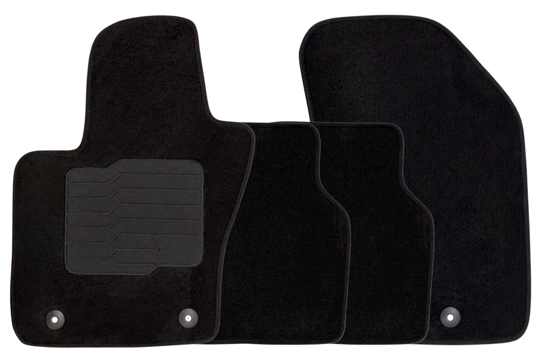 Carpet Floor Mats Fit for 2017 to 2026 Jeep Compass, Front and Rear, ecoMats