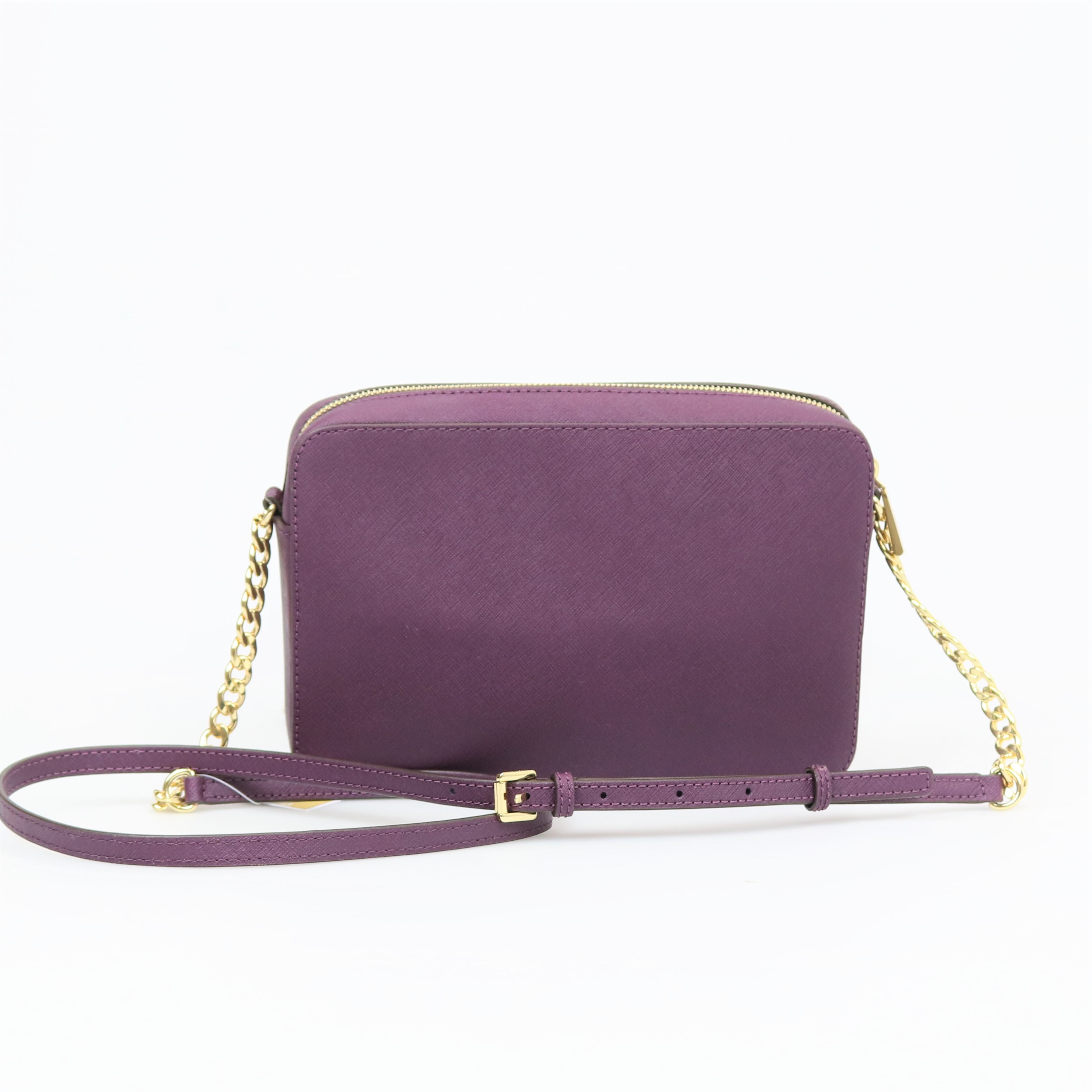 Michael Kors Jet Set Large Saffiano Leather Crossbody - Admiral -  Walmart.com
