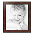 thumbnail image 2 of ArtToFrames 15" x 17" Honors Mahogany Picture Frame, 15x17 inch Brown Wood Poster Frame (WOM-5155),  Pack, 2 of 7