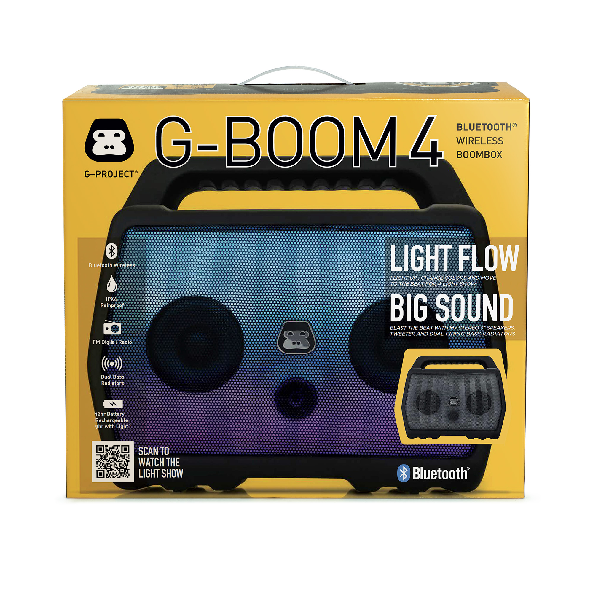 G-Project G-Boom 4 Wireless Bluetooth Party Speaker photo 2