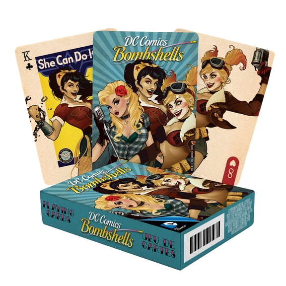 Aquarius DC Comics Bombshells Playing Cards