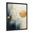 thumbnail image 3 of Designart "Grunge Collage In Astrological Minimalism" Astrology Picture Framed Wall Decor, 3 of 5