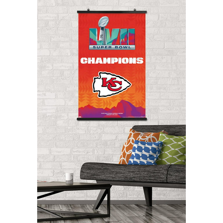 Kansas City Chiefs Super Bowl LVII Champions flags on sale