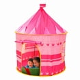 thumbnail image 1 of Casa de Campaña para Niños de Castillo de Princesas para Juego de Niños para Jugar en Interiores y Exteriores. Bluelander  Castillo Rosa, 1 of 6