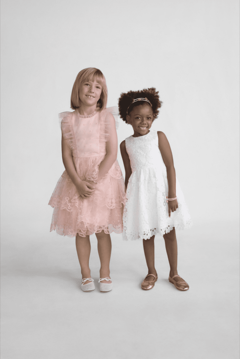 Kensie Girl Sleeveless Embroidered Tiered Scallop Dress, Sizes 4-16