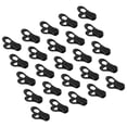 thumbnail image 5 of GOOHOCHY 30 Pcs Black Plastic Clothespins for Hanging Clothes Quilts and Sheets WindProof Clips, 5 of 8