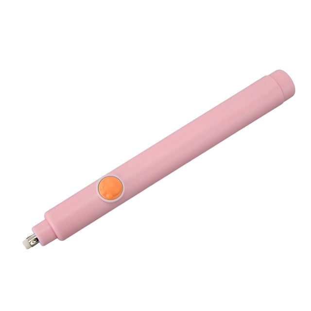 Operated Electric Eraser Easy Operation Adjustable Length AAA Battery Powered Electric Pencil Eraser With 20 Refills