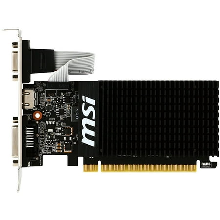 MSI GT7102GD3HLP NVIDIA GeForce GT 710 Low Profile Graphics Card