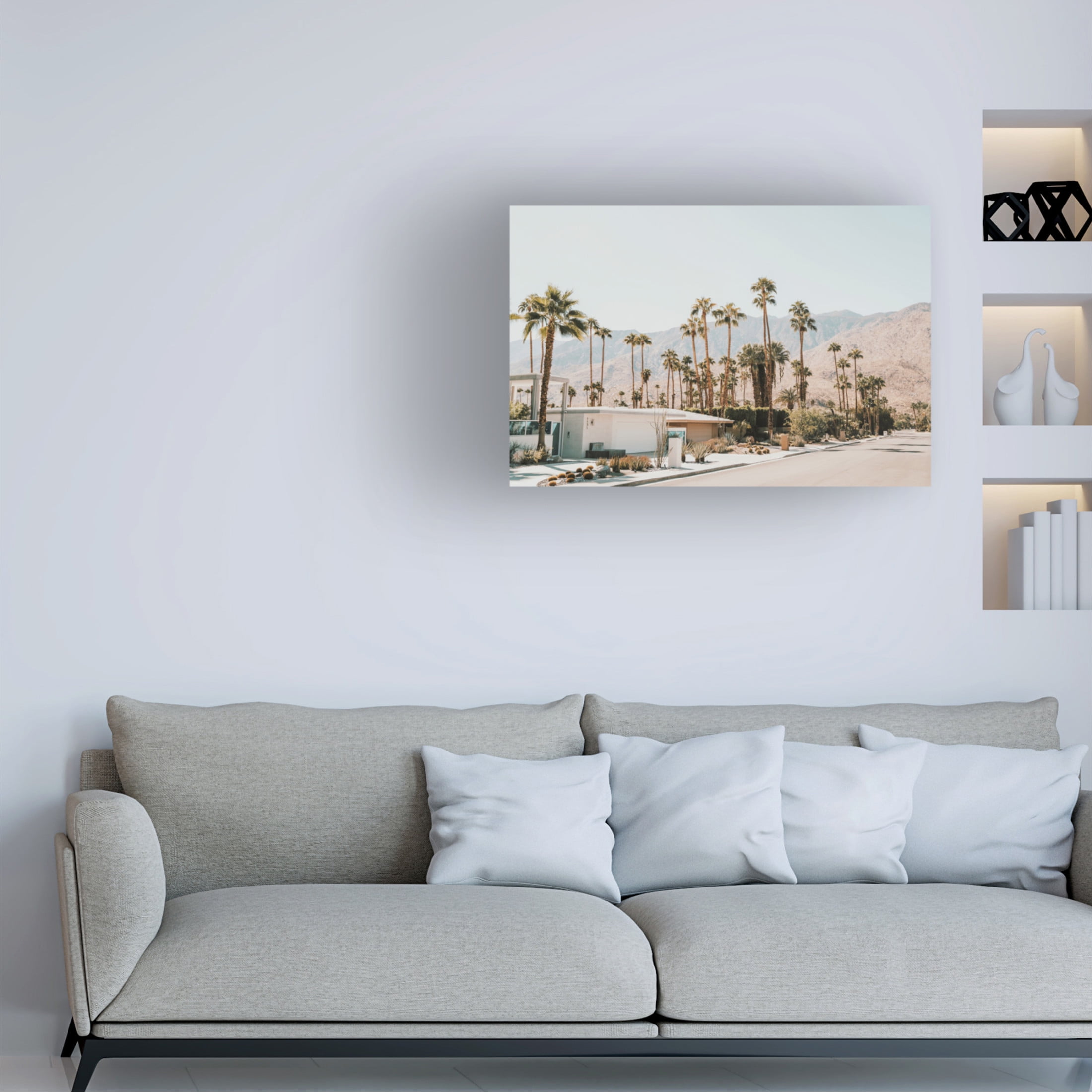 Canvas Wall Art - Krista Broadway 'Aviva' Wall Art for Living Room, Bedroom, or Office Décor by Trademark Fine Art - 32 x 22 Inches