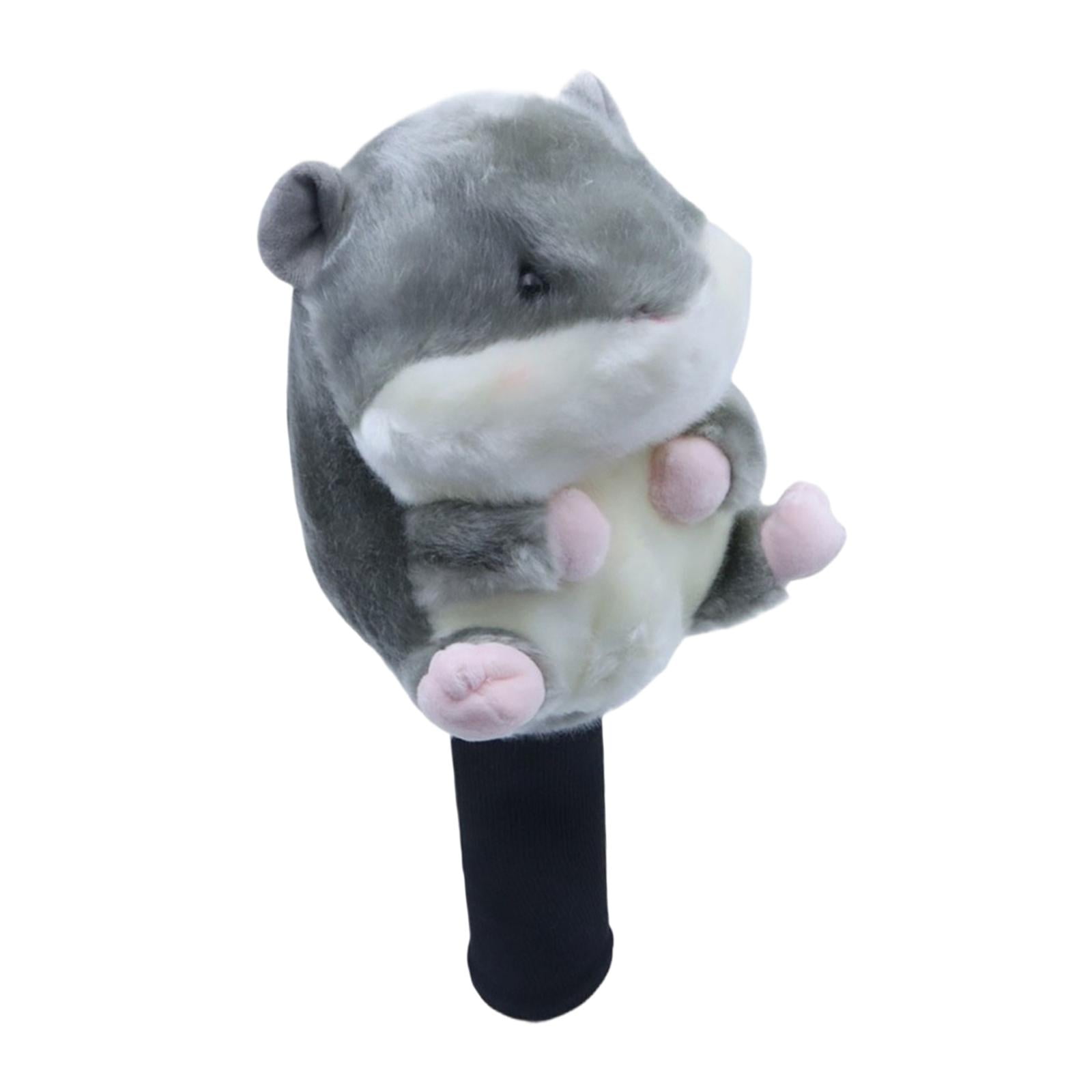 GARENDE Animal Golf Club Headcover Protector Scratch Resistant Funny Adorable Cute Funny Golf Head Cover Protection Sleeve Gift Driver Hamster