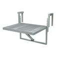 thumbnail image 1 of La table de balcon a une surface de table à charnière de 28 pouces x 24 pouces avec Interbuild., 1 of 3