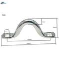 thumbnail image 4 of Boucles de Pont en Acier Inoxydable pour Yachts Bateaux 6MM, 4 of 4