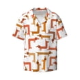 thumbnail image 3 of Goofa Dachshund Dog Printed Men's Casual Short-sleeved Shirt,Lightweight Breathable Button-down,Summer Casual men's top,Versatile Fashion shirt-Medium, 3 of 7