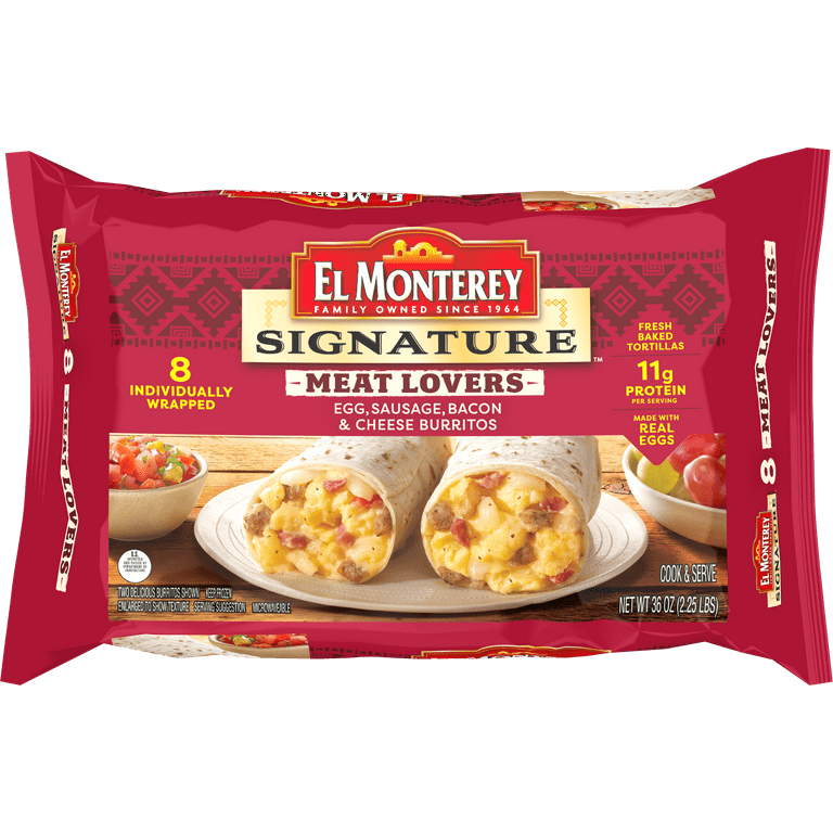 Costco El Monterey Egg, Sausage, Cheese & Potato Breakfast Wraps Review -  Costcuisine