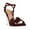 Dark Red, variant on XYD Women Crystal Bowknot Ankle Strap Sandals Open Toe Platform Stiletto Metal Heels Prom Dressy Evening Shoes Size 13.5 Black