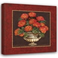 thumbnail image 1 of Gregory Gorham 28x28 Gallery Wrapped Canvas Wall Art Titled - Geraniums II, 1 of 4