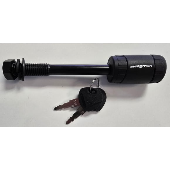 Swagman Goupille d'Attelage Filetée Anti-Choc, 5/8 Po, Noire (64027)