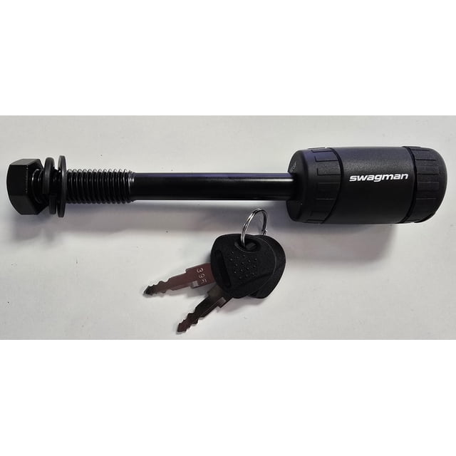 Swagman Anti-Wobble Threaded Hitch Pin, 5/8-Inch, Black (64027)
