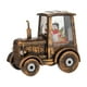 thumbnail image 2 of Tractor navideño iluminado con purpurina cálida y remolino con cable USB, muñeco de nieve estilo vintage, decoraciones de mesa para regalos navideños, 2 of 8