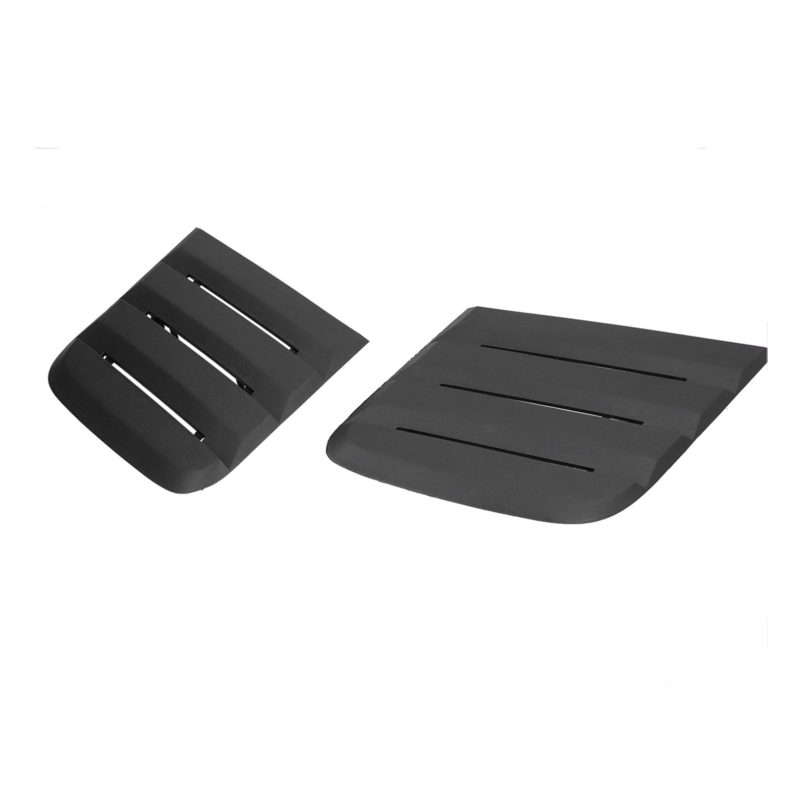 Vent, Rugged Hood Vent Cover 2pcs Black For Car
