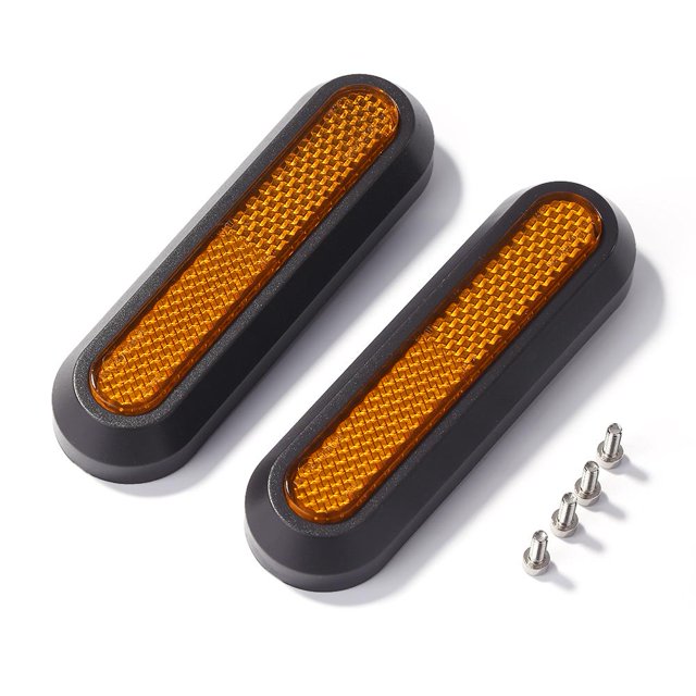 Cubierta de cubo de rueda trasera reflectante para Xiaomi Mi Electric Scooter Pro 2 M365
