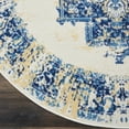 thumbnail image 5 of Nourison Grafix Persian White 5'3" x ROUND Area Rug, (5 Round), 5 of 8