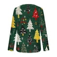 thumbnail image 4 of Fall Saving Talove Long Sleeve Shirts for Women Funny Graphic Sweatshirt Women Fall Clothes Round Neck Casual Womens Tops Plus Size Christmas Shirts, 4 of 5
