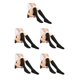 thumbnail image 3 of Sonducket Medias hasta el muslo a rayas sobre la rodilla calcetín largo botas JK Cosplay medias calentadores de piernas Día de San Valentín accesorios Type2 Sonducket CBP342577, 3 of 4