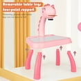 thumbnail image 3 of Kids Drawing Projector Table - Mini Trace Draw Projector Toy (Yellow Giraffe), 3 of 7