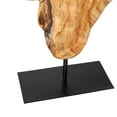 thumbnail image 5 of THY COLLECTIBLES Irregular Handcarved Root Wood Sculture, Wood Tabletop Abstract Standing Sculpture for Home Decor Natural Edge Tabletop Statue (Large), 5 of 6