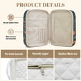 thumbnail image 3 of FOR U DESIGNS Fox Flower Print Bible Cover for Women Men Lightweight Bible Carrier Tote Bag Large Capacity Protective Church Organizer Holder Bag with Handle, 3 of 7