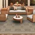 thumbnail image 7 of Couristan Naturalistic Sonoran Indoor/ Outdoor Area Rug, Natural-Charcoal, 7'10" x 10', 7 of 7