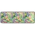 thumbnail image 6 of Dreamtimes Watercolor Cactus Flower Hallway Runner Rug 2'x6' Kitchen Rug with Rubber Backing Non Slip Entryway Rug Runner Washable Soft Area Rug for Hallway Bedroom Kitchen Decor, 6 of 6