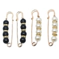 thumbnail image 1 of Broche de perlas simple de moda popular que se usa para ropa, accesorios con pasador fijo, 1 of 5