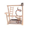 thumbnail image 3 of Escalera para parque infantil para loros, corral para trepar, percha de ejercicio, juguetes para loros, cacatúas, accesorios para jaulas, agapornis,, 3 of 9