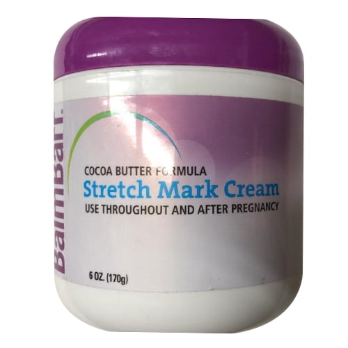 Balm Barr Stretch Mark Cocoa Butter Massage Creme 6 Oz