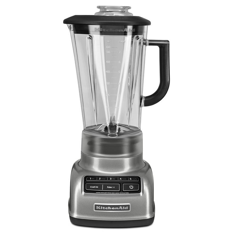 KitchenAid Diamond 550 W 60 oz 5-Speed Blender, Contour Silver
