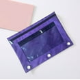 thumbnail image 4 of KER Pencil Pouch For 3 Rings Cloth Mesh Zipper Pouch Pencil For Home, 4 of 4