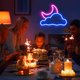 thumbnail image 4 of Cloud and Moon Led Neon Light, for Wall Decor USB Powered Led Neon for Bedroom Kids Room Decoration15CM*20CM, 4 of 5