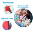 thumbnail image 3 of Coogam Travel Tangram Puzzle - Magnetic Pattern Block Book Road Trip Game Jigsaw Shapes Dissection STEM Games with Solution for Kid Adult Challenge -, 3 of 6