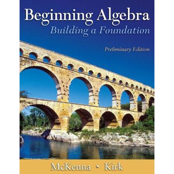 Pre-Owned Beginning Algebra: Building a Foundation (Paperback) by Paula McKenna, Honey Kirk