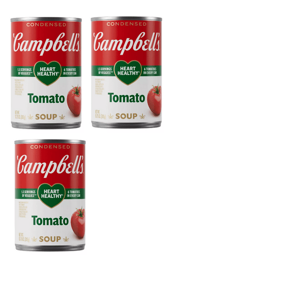 Campbell's Condensed Healthy Request Tomato Soup - 10.75oz pack of 3
