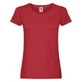 thumbnail image 1 of Fruit of the Loom - Camiseta para Mujer (Rojo), 1 of 3