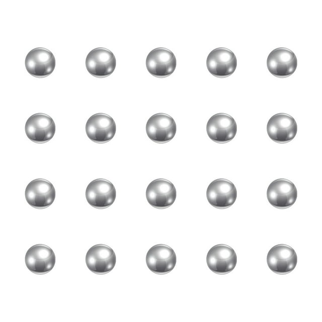 Unique Bargains Boules de Roulement en Acier Chromé 2.8mm G5 Precision Lot de 30