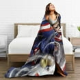 thumbnail image 5 of My Hero Academia Blanket, Anime Throw Blanket For Couch Sofa Bed, Soft Cozy Lightweight Warm Flannel Blanket, Home Decor, Anime Gifts For Boys Girls Kids Teens, 80"X60", 5 of 9