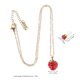 thumbnail image 2 of unbranded 1 Collar De Inoxidable Con Collar Y Aretes Colgantes De Fresa Roja Para Mujer, 2 of 6