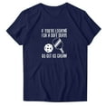 thumbnail image 1 of Haut T-Shirt à Col Rond Amusant pour Femmes, Blouse à Manches Courtes à Imprimé Mode, 1 of 3