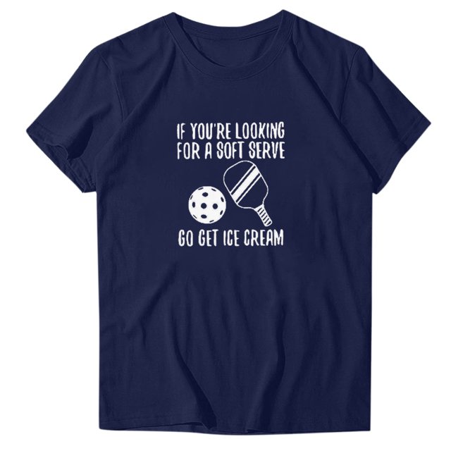 Blouse à Manches Courtes Imprimée Mode pour Femmes, T-Shirt Amusant à Col Rond