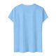 thumbnail image 4 of Women's Football Graphic T-Shirt, Women's V-Neck Short Sleeve Letter Print T-Shirt, Fashion Casual Top for Daily Wear for Soccer Tournament 2026 Blue Size: S, 4 of 5